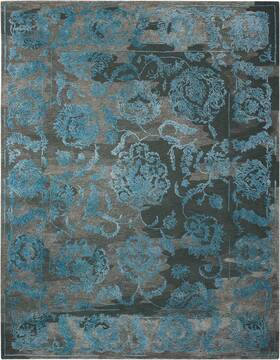 Nourison Opaline Grey 5'6" X 7'5" Area Rug  805-102315