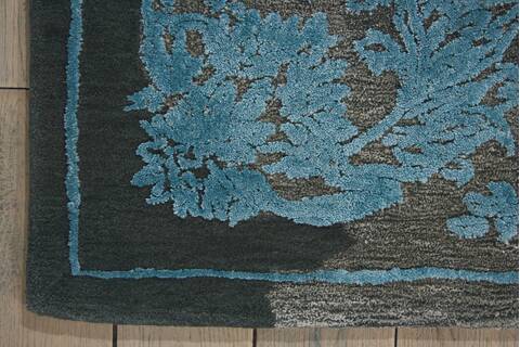 Nourison Opaline Grey 79 X 99 Area Rug 805-102316 Image 1