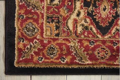 Nourison Paramount Black Runner 22 X 73 Area Rug 805-102330 Image 1