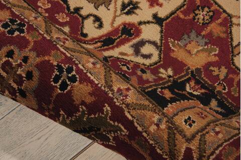 Nourison Paramount Black Round 53 X 53 Area Rug 805-102332 Image 1