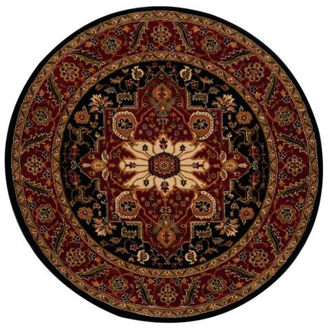 Nourison Paramount Black Round 53 X 53 Area Rug 805-102332 Image 0