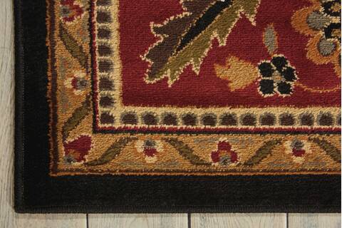 Nourison Paramount Black 710 X 106 Area Rug 805-102334 Image 1