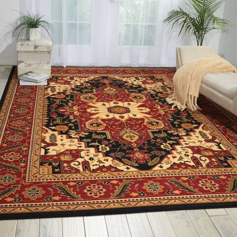 Nourison Paramount Black 710 X 106 Area Rug 805-102334 Image 3
