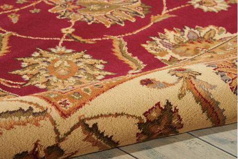 Nourison Paramount Red Round 53 X 53 Area Rug 805-102362 Image 1