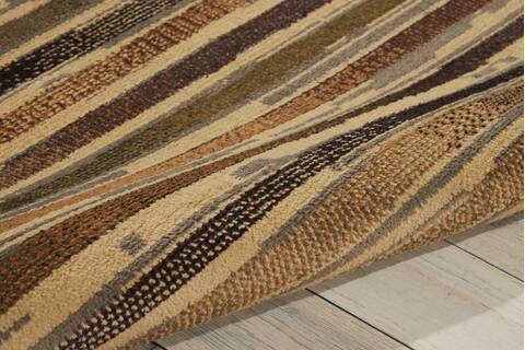 Nourison Paramount Brown Round 53 X 53 Area Rug 805-102367 Image 2