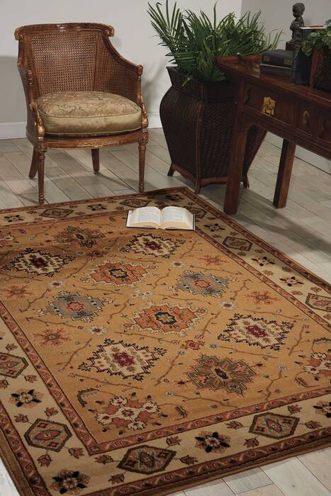 Nourison Paramount Yellow 311 X 510 Area Rug 805-102376 Image 3