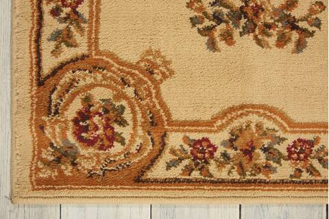 Nourison Paramount Beige Runner 22 X 73 Area Rug 805-102385 Image 1