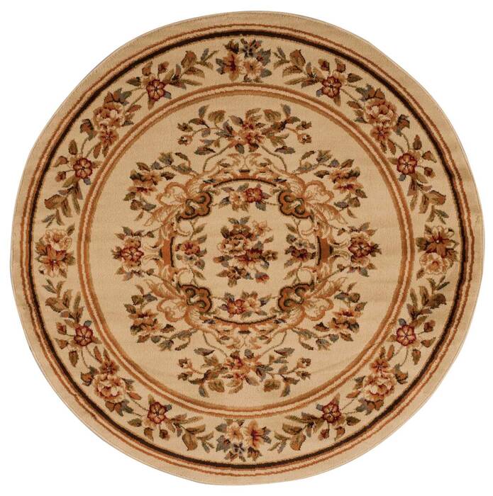Nourison Paramount Beige Round 53 X 53 Area Rug 805-102387 Image 0
