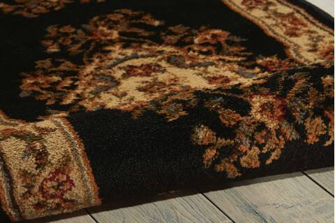 Nourison Paramount Black Runner 22 X 73 Area Rug 805-102390 Image 2