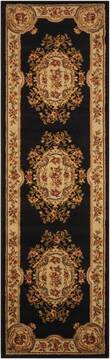Nourison Paramount Black Runner 2'2" X 7'3" Area Rug  805-102390