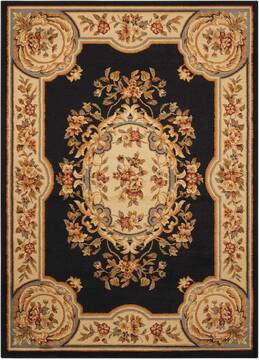 Nourison Paramount Black 3'11" X 5'10" Area Rug  805-102391