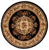 Nourison Paramount Black Round 53 X 53 Area Rug 805-102392 Thumb 0