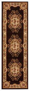 Nourison Paramount Brown Runner 2'2" X 7'3" Area Rug  805-102400