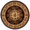 Nourison Paramount Brown Round 53 X 53 Area Rug  805-102402 Thumb 3