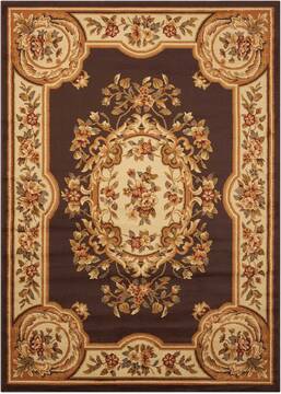 Nourison Paramount Brown 5'3" X 7'3" Area Rug  805-102403