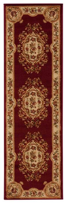 Nourison Paramount Red Runner 22 X 73 Area Rug 805-102405 Image 3