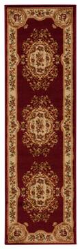 Nourison Paramount Red Runner 2'2" X 7'3" Area Rug  805-102405