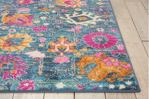Nourison Passion Blue 39 X 59 Area Rug 805-102411 Image 4
