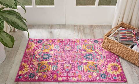 Nourison Passion Purple 110 X 210 Area Rug 805-102415 Image 3