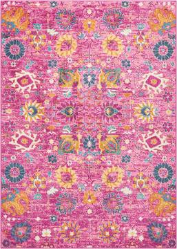 Nourison Passion Purple Rectangle 4x6 ft Polypropylene Carpet 102416