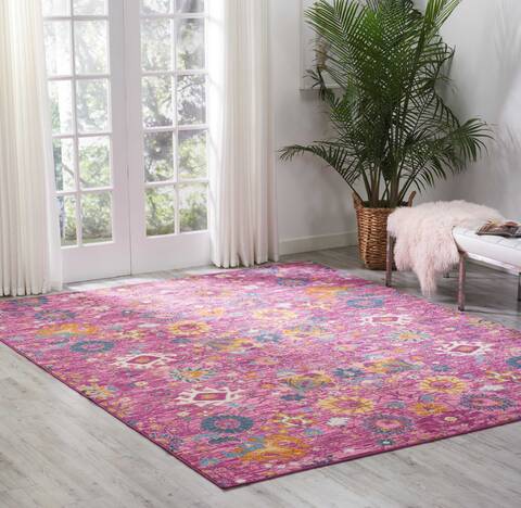Nourison Passion Purple 80 X 100 Area Rug 805-102419 Image 3