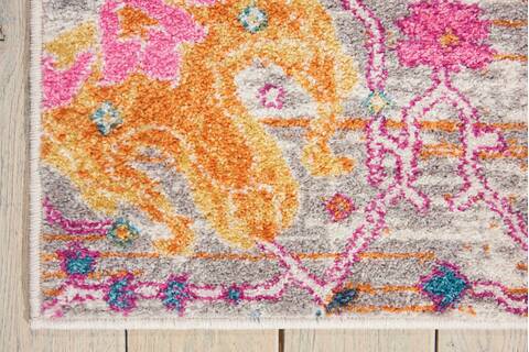 Nourison Passion Grey 67 X 96 Area Rug 805-102423 Image 1