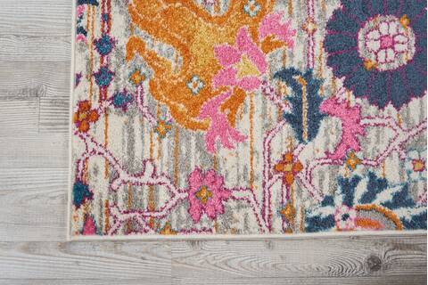 Nourison Passion Grey 80 X 100 Area Rug 805-102424 Image 1