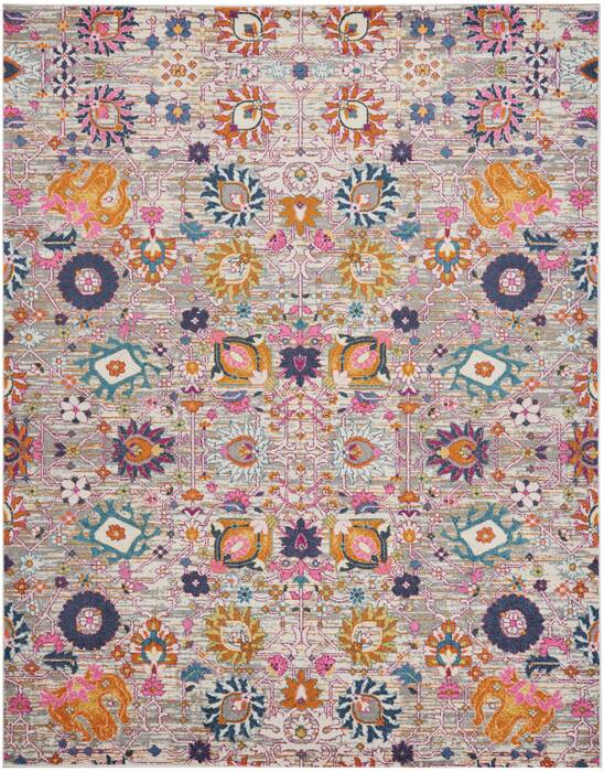 Nourison Passion Grey 80 X 100 Area Rug 805-102424 Image 0