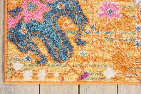 Nourison Passion Yellow 39 X 59 Area Rug 805-102426 Image 1