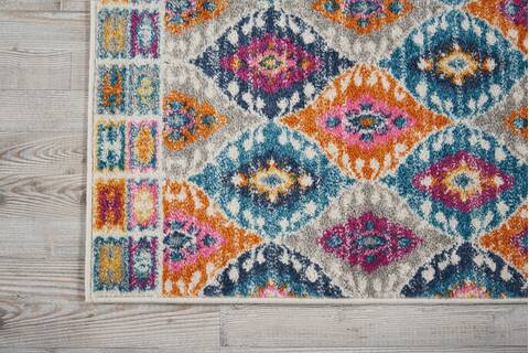 Nourison Passion Multicolor 110 X 210 Area Rug 805-102430 Image 1