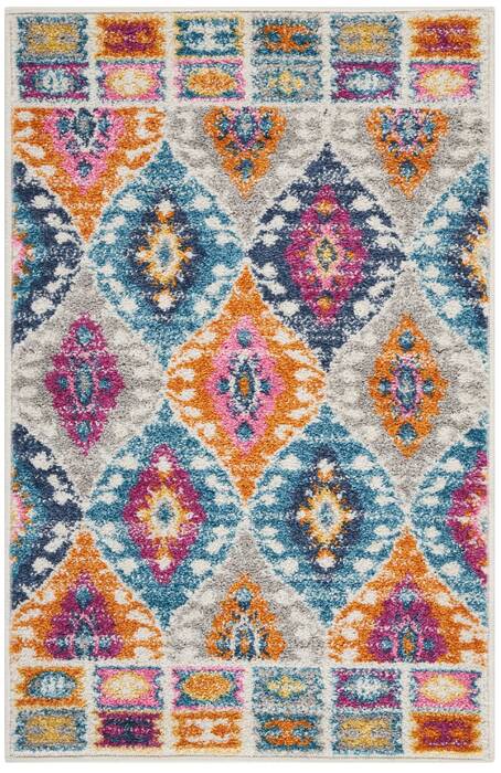 Nourison Passion Multicolor 110 X 210 Area Rug 805-102430 Image 0