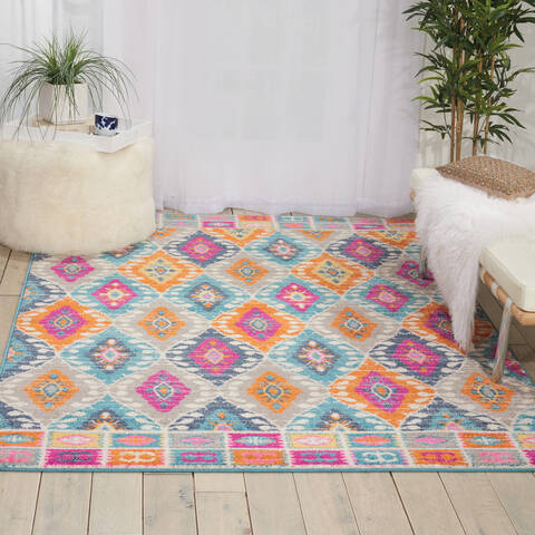 Nourison Passion Multicolor 53 X 73 Area Rug 805-102432 Image 3