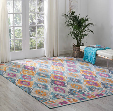 Nourison Passion Multicolor 80 X 100 Area Rug 805-102434 Image 3