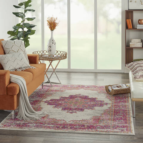Nourison Passion Beige 53 X 73 Area Rug 805-102442 Image 6