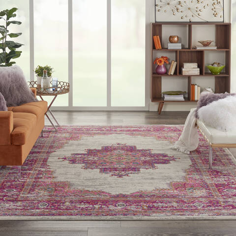Nourison Passion Beige 67 X 96 Area Rug 805-102443 Image 3