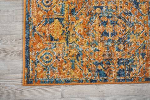 Nourison Passion Blue 110 X 210 Area Rug 805-102445 Image 1