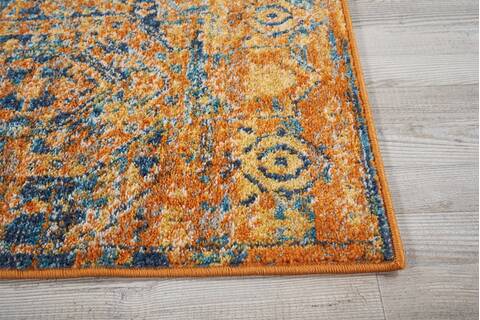 Nourison Passion Blue 110 X 210 Area Rug 805-102445 Image 4