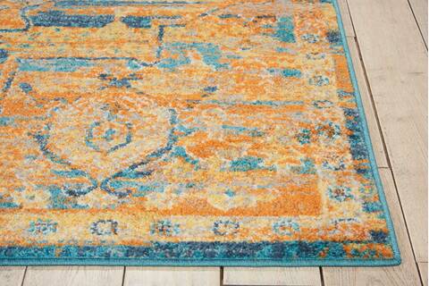 Nourison Passion Blue 39 X 59 Area Rug 805-102446 Image 4