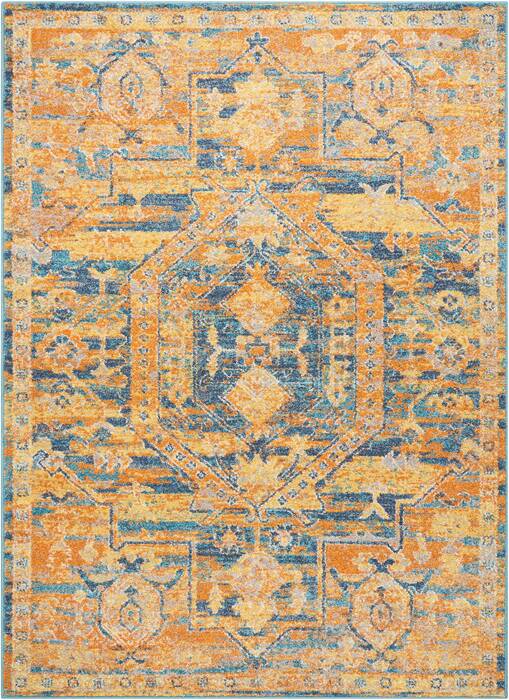 Nourison Passion Blue 39 X 59 Area Rug 805-102446 Image 0