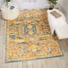 Nourison Passion Blue 39 X 59 Area Rug 805-102446 Thumb 3