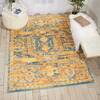 Nourison Passion Blue 39 X 59 Area Rug  805-102446 Thumb 3