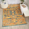 Nourison Passion Blue 53 X 73 Area Rug 805-102447 Thumb 4