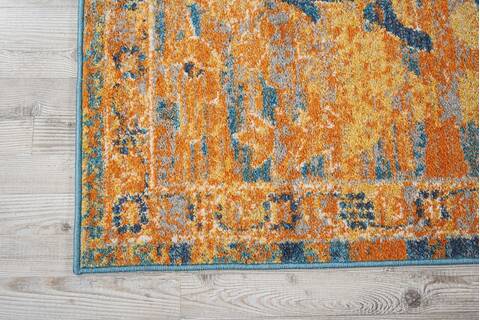 Nourison Passion Blue 80 X 100 Area Rug 805-102449 Image 1