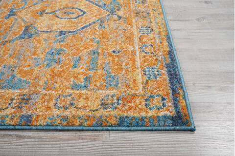 Nourison Passion Blue 80 X 100 Area Rug 805-102449 Image 4