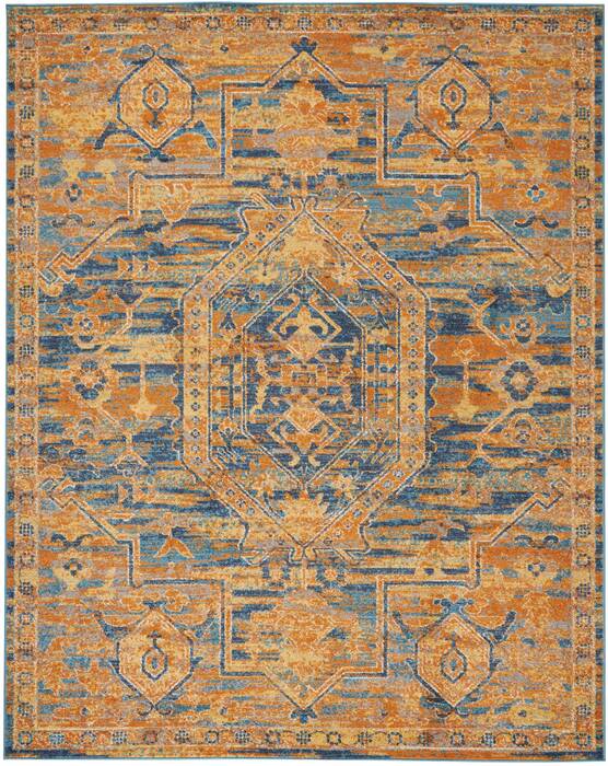 Nourison Passion Blue 80 X 100 Area Rug 805-102449 Image 0