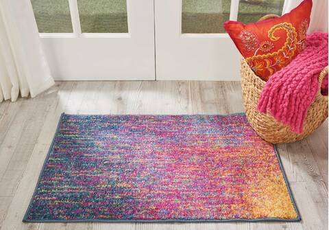 Nourison Passion Multicolor 110 X 210 Area Rug 805-102450 Image 3