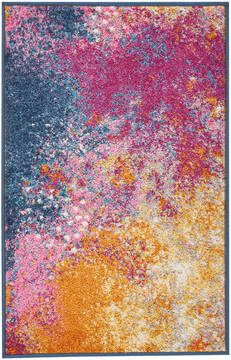 Nourison Passion Multicolor 1'10" X 2'10" Area Rug  805-102455