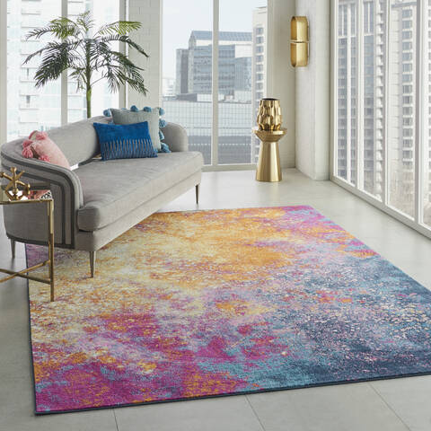 Nourison Passion Multicolor 67 X 96 Area Rug 805-102458 Image 5