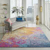 Nourison Passion Multicolor 67 X 96 Area Rug 805-102458 Thumb 3