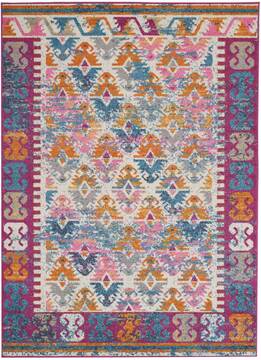 Nourison Passion Beige Rectangle 5x7 ft Polypropylene Carpet 102462